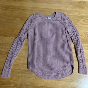 Loft purple sweater